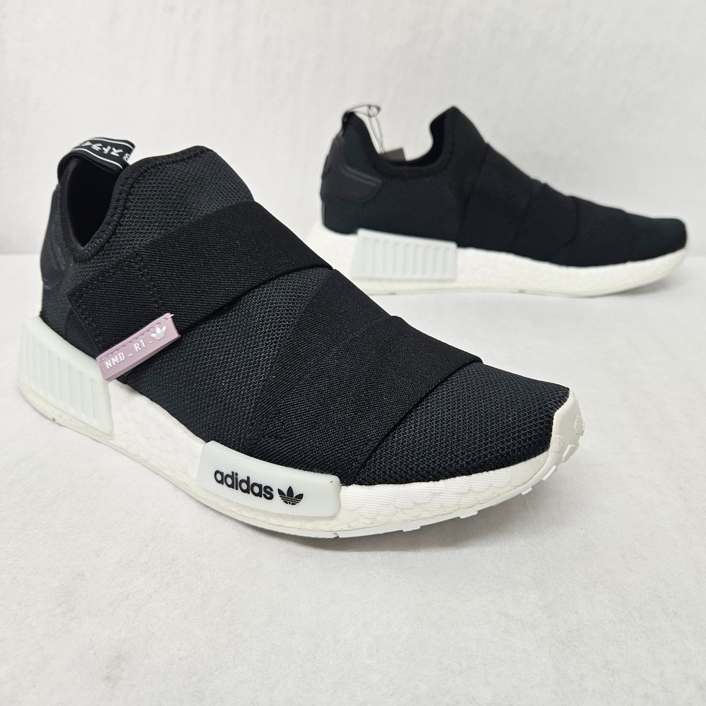 Adidas Originals NMD R1 W Lifestyle Sneakers GW5698 Black Purple Womens Size 8